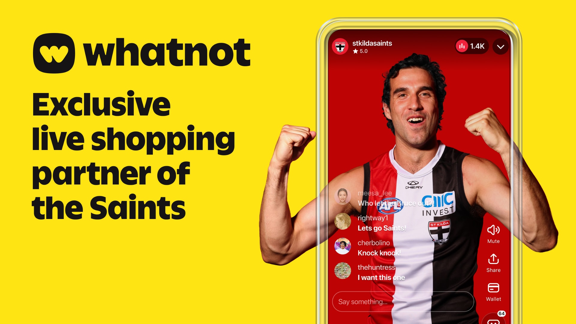 Saints sign first-of-its-kind with Whatnot
