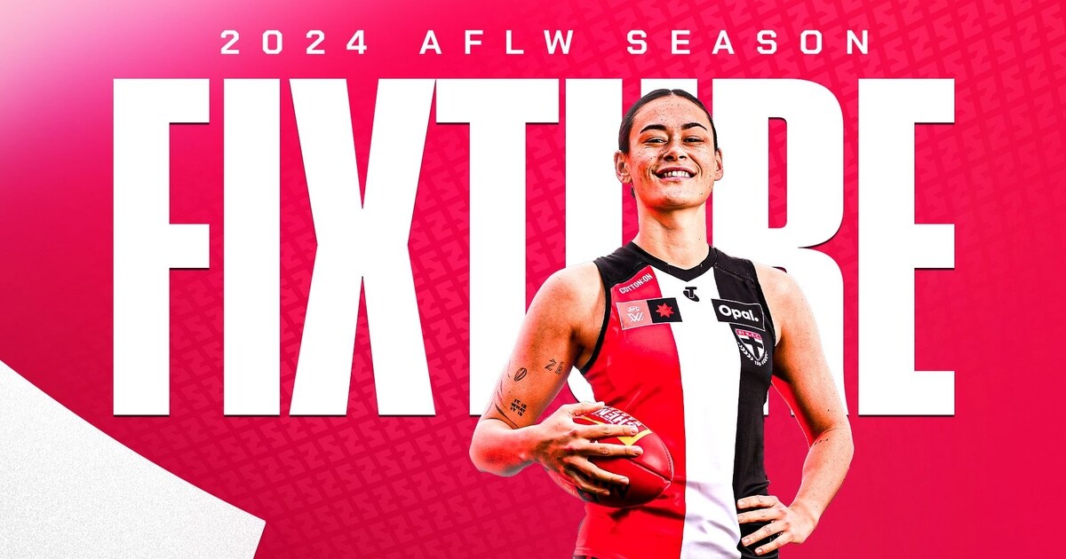 Saints' 2024 AFLW fixture revealed