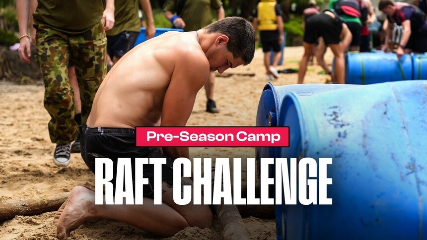 CHAOS as Saints compete in raft challenge