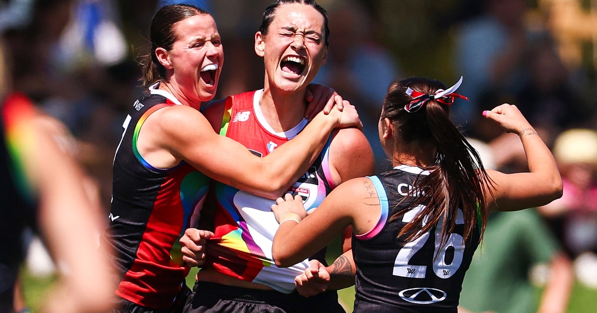 Photo: saints.com.au St Kilda Beats Collingwood to Send Nick Dal Santo Out as a Winner